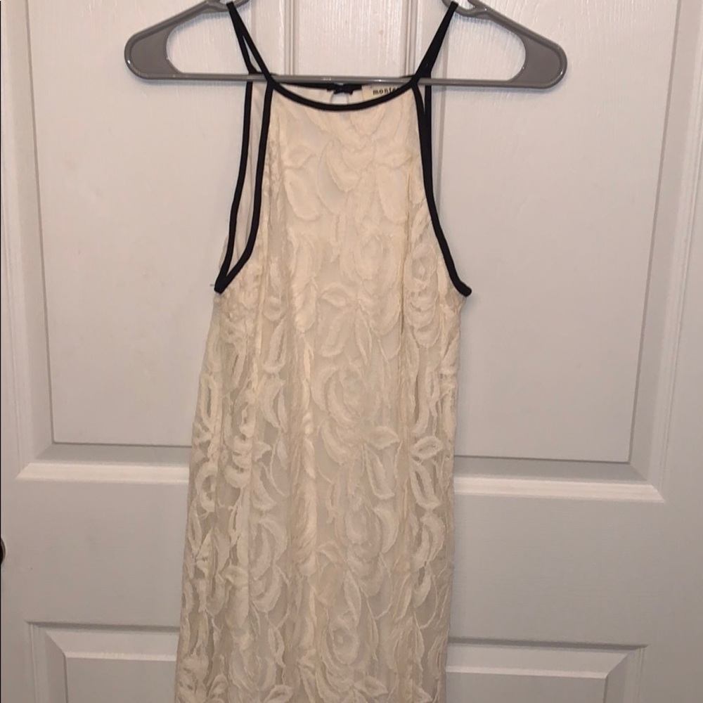 White lace dress